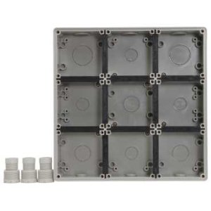 ENCLOSURE 9G 3X25MM 3X32MM IP66 GREY 56E9