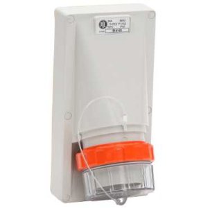 APPLIANCE INLET 20A 4 PIN 500V 3PH IP66