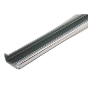(I) DIN MOUNT RAIL TS32 ALUM PLAIN 1MTR