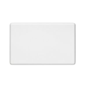 COVERPLATE BLANK VERT BRUSHED ALUMINIUM C2031VXC