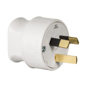 905/15WH PDL PLUG 3 PIN 15A B/ENTRY WHITE