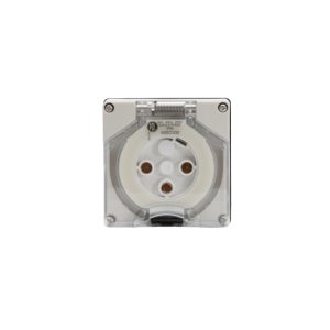 SOCKET 32A 3 PIN 250V 1PH IP66 GRY 56SO332LE
