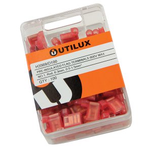 H3569/D100 TERMINAL PRE-INS FLAG RED