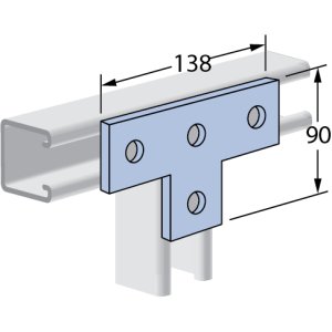 2099210 P1031H FLAT PLATE 4 HOLE