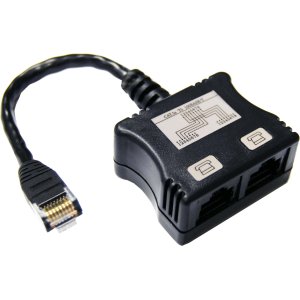 C-RJ45LT5 ADAPTOR DUAL 2XDIGITAL PH