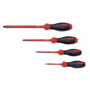 SCREWDRIVER SLOTTED INSUL KT14726506 KING TONY 6.5X150MM