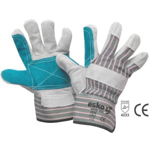 GLOVE LEATHER DBL PALM E260