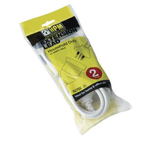 EXTENSION LEAD 10A WHT 7M HOUSEHOLD HPM