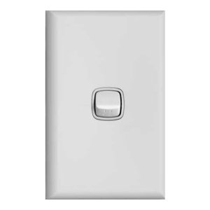 XLP770/1WEWE SWITCH SINGLE POLISHED COVER WHT GL HPM