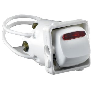 (I) 770LLM HPM SWITCH MECH 10A ILLUM WHITE