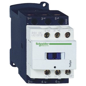 CONTACTOR 5.5KW 3P 2.4W LC1D12BL TELE