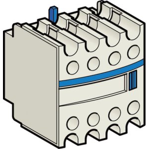 CONTACT BLOCK AUX 3NO/1NC LADN31 TELE