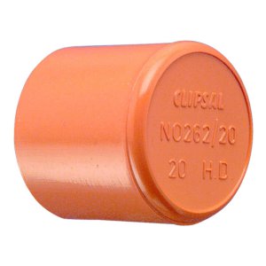 END CAP CONDUIT PVC 40MM GREY 262/40GY