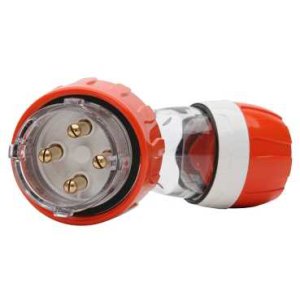PLUG ANGLED 50A 4 PIN 500V 3PH IP66 56PA450