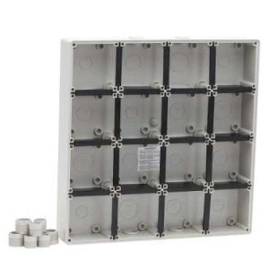 ENCLOSURE 16G 4X32MM 4X40MM IP66 GRY 56E16