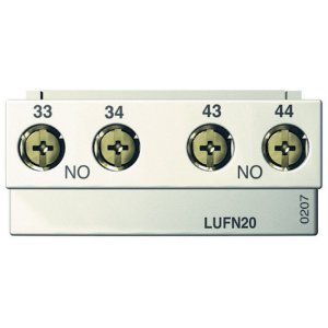CONTACT AUX MOD 2N/O LUFN20 MODEL U