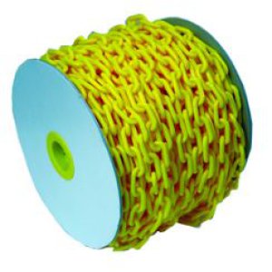 CHAIN PLASTIC YLW 6MMX25M BW-PCY-25