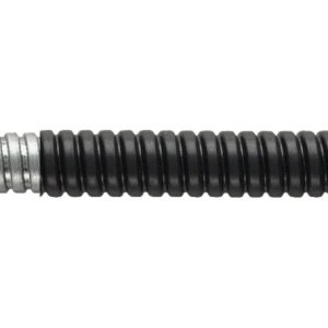 CONDUIT FLEXI PVC COATED GALV STEEL BLK 20MM FLEXICON FSU