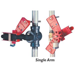 BRADY 65400 UNIV BALL VALVE LOCKOUT SML