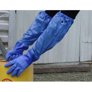 GLOVE 695 L/ARM 600 PVC 63800 SHOWA 9