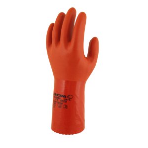 GLOVE 620 PVC  ORANGE 63700 SHOWA 10