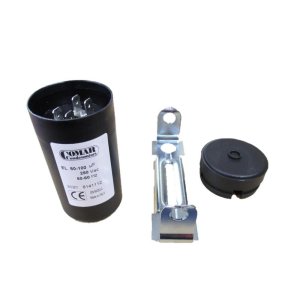 CAPACITOR MOTOR START 80-100UF 250VAC 46X86MM CS080 COMAR