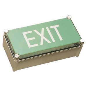 BARDIC EXIT SIGN DIFFUSER 1-SIDED W/P BEL-WP1