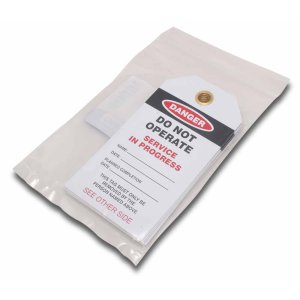 DANGER LOCKOUT TAG SERVICE IN PROGRESS TTLT4 TUFTAG