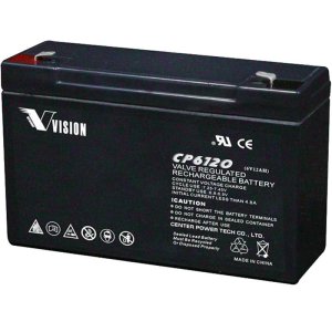 BATTERY 6V 12.0AH CP6120 VISION VRLA
