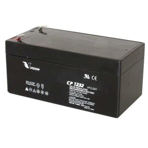 BATTERY 12V 3.2AH CP1232 VISION VRLA