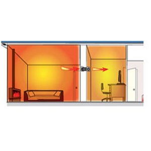 FAN0005 HEAT TRANSFER 100MM THRU-WALL