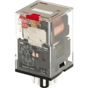 MKS2PIN OMRON RELAY 110V AC DPDT 7.5A