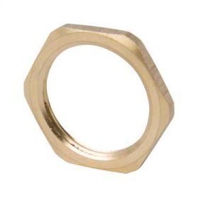 LOCKNUT M50 NP BRASS 503669