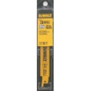 BLADE RECIP METAL CUTTING DW4813 DEWALT 24TPI 6IN 5PK