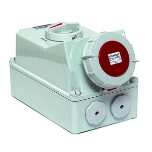 5113 MENNEKES SW SOCKET 415V IP67 63A 5P