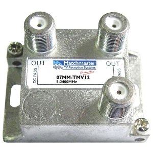 SPLITTER 2WAY POWER PASS 07MM-TMV12 LINCRAD PD102