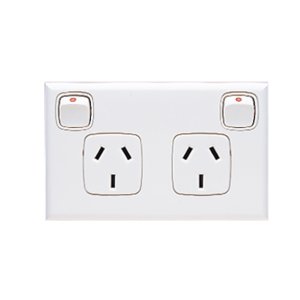 (I) SOCKET SW DOUBLE HORZ WEMS XL777S HPM