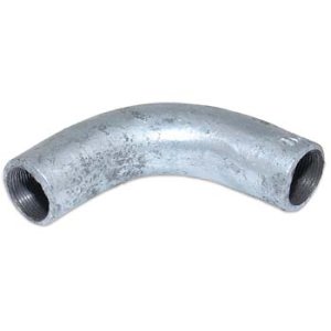 BEND PLAIN SOLID GALV 50MM GCPB50