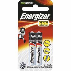 BATTERY ALKALINE 1.5V SPEC E96 2PK