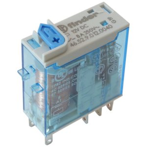 FINDER 46.52-012-DC RELAY 8A DPDT 12VDC