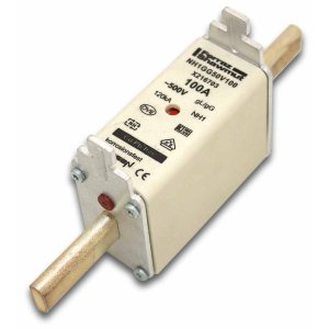 FUSELINK DIN 100A NH1 (100NHG01B) 500V 120KA BUSSMAN 689440