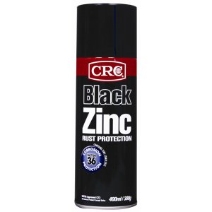 2089 CRC COLOURED ZINC  400ML AEROSOL BLACK