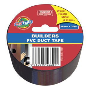 TAPE PVC DUCT BLACK 48MMX30M 56601 GATOR