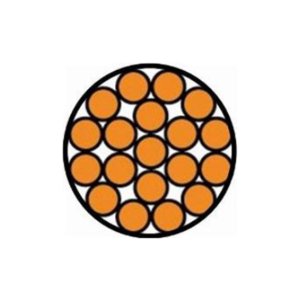 4277 CABLE CU AERIAL HD PVC CVD 25MM 7/2.14