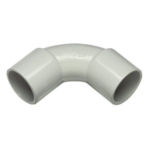 ELBOW SOLID PVC 20MM ORA 245/20EO 11.20O
