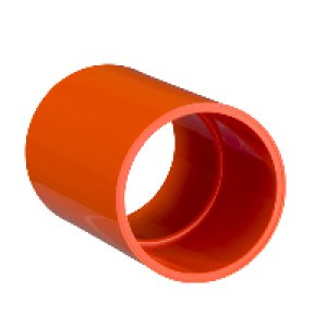 COUPLING PLAIN PVC 50MM ORA 242/50EO 02.50O