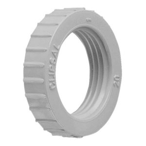 (I) LOCKRING SCREWED PVC 32MM GREY 260/32GY