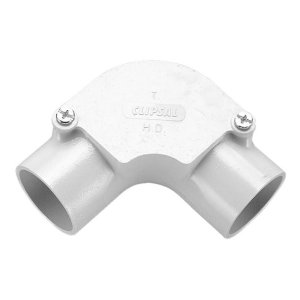 ELBOW INSPECTION PVC 40MM GREY 244/40GY 13.40G