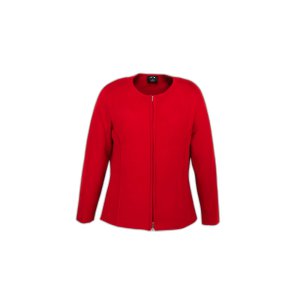 CARDIGAN LADIES 2-WAY ZIP LC3505 BLK L