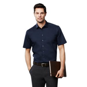 SHIRT MENS MONACO S/S S770MS PLATINUM L